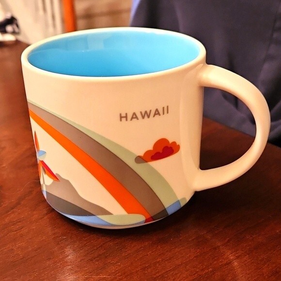 Starbucks You Are Here Collection 2015 Hawaii 14oz Mug - Picture 1 of 6